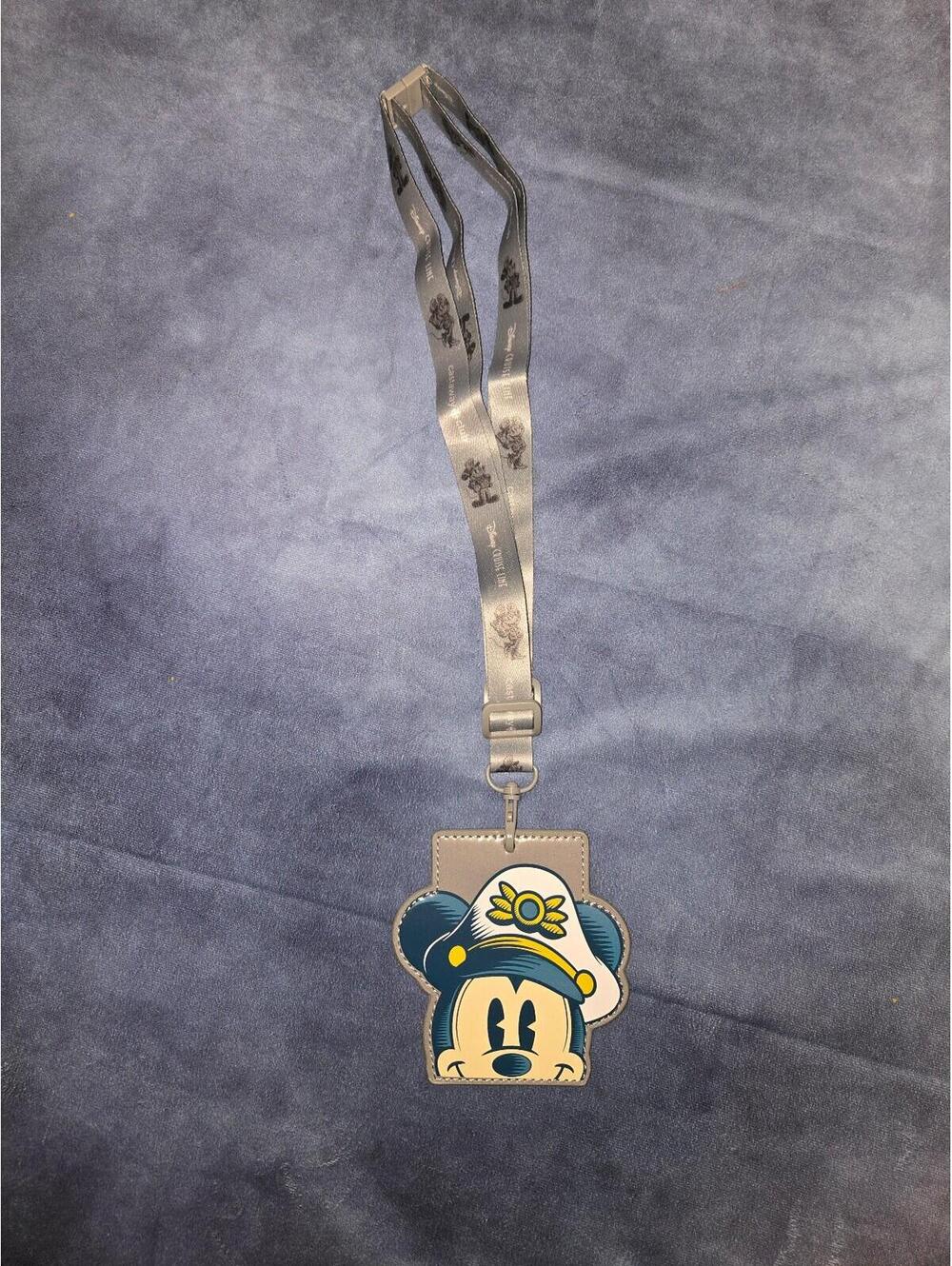 Disney cruise line silver member castaway club lanyard